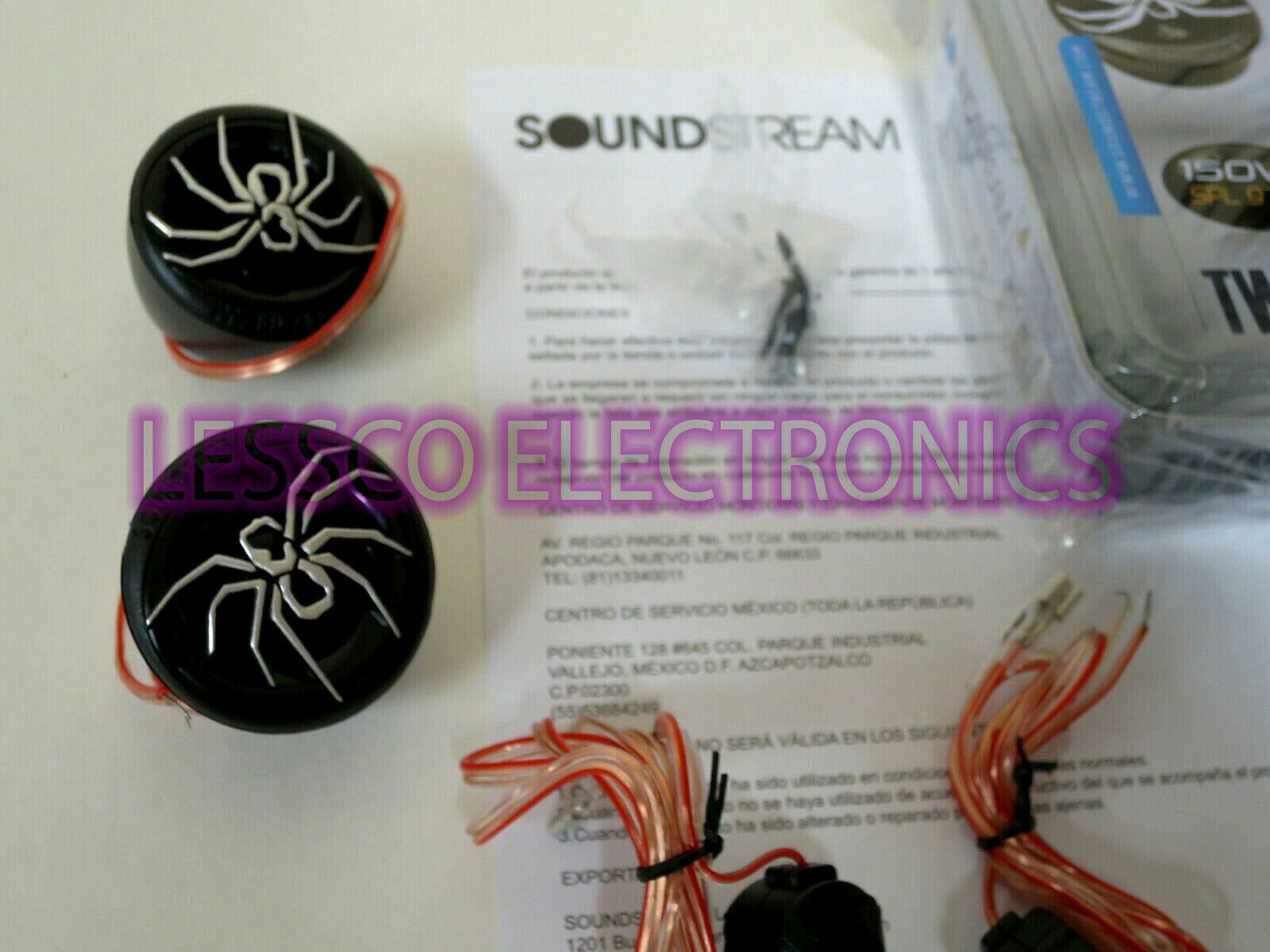 New - SOUNDSTREAM TWS.7 1-INCH CAR AUDIO PEI DOME TWEETERS (PAIR) - Fresh Stock Dated December 2025