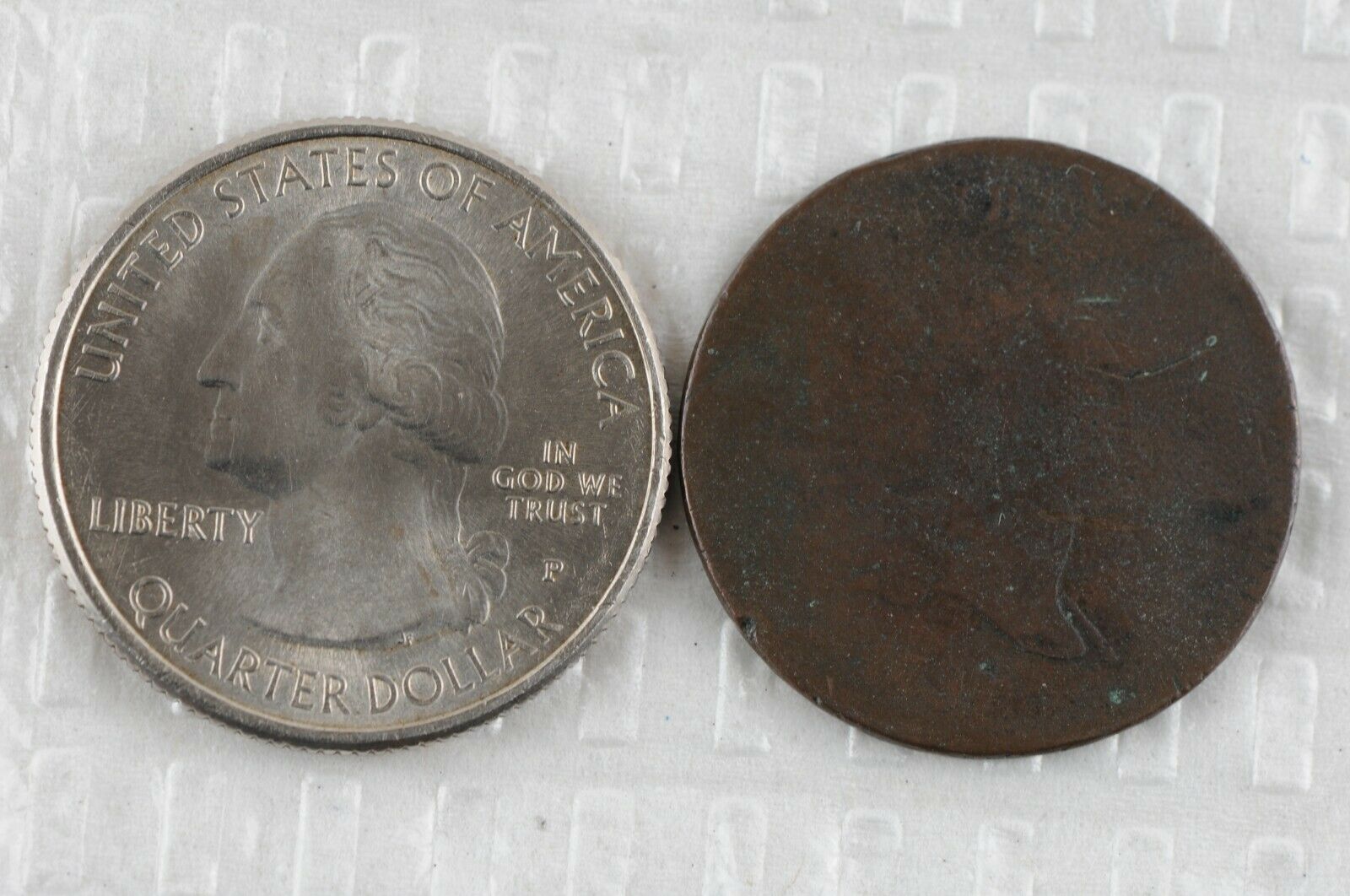 1797 Liberty Cap Half Cent Plain Edge Circulated - Fresh Stock Dated December 2025