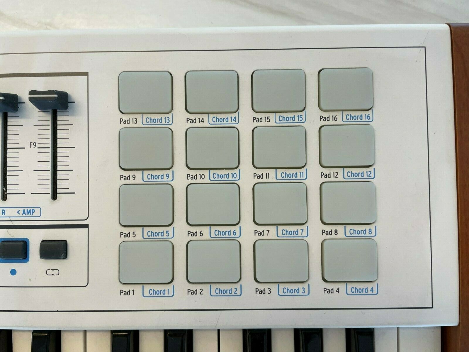 Vintage Wood Arturia KeyLab 49 MIDI Controller Keyboard 49 Keys White - Fresh Stock Dated December 2025