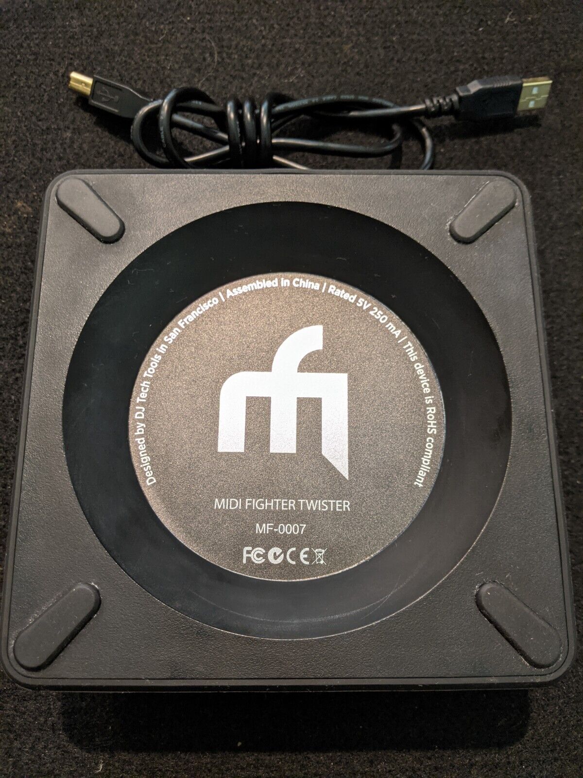 DJ Tech Tools Midi Fighter Twister - Black - Lightly Used Minimal Wear - Fresh Stock Dated December 2025