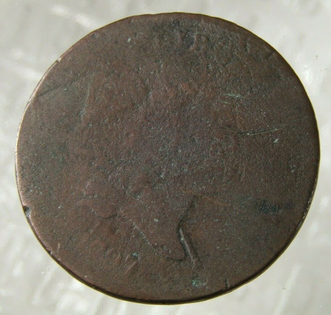 1797 Liberty Cap Half Cent Plain Edge Circulated - Fresh Stock Dated December 2025