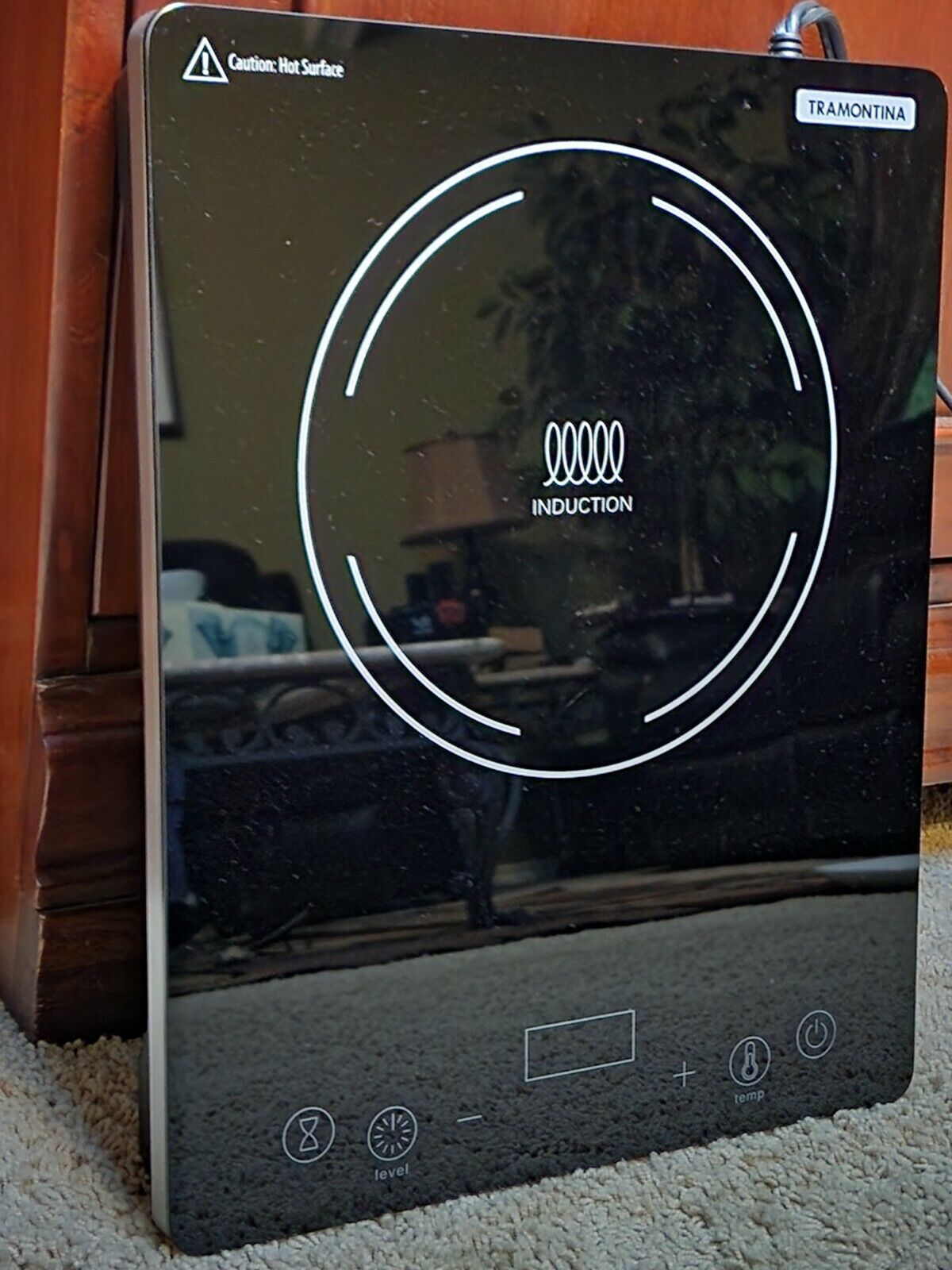 Tramontina Single Hop Induction Cooktop 81500/108 1800W RV Camping Boat - Fresh Stock Dated February 2026