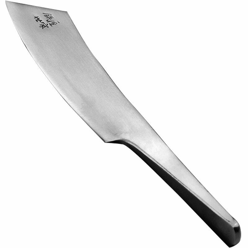 Handmade Traditional Chinese Knife Hand Forging Forged Steel One Piece Blade 6