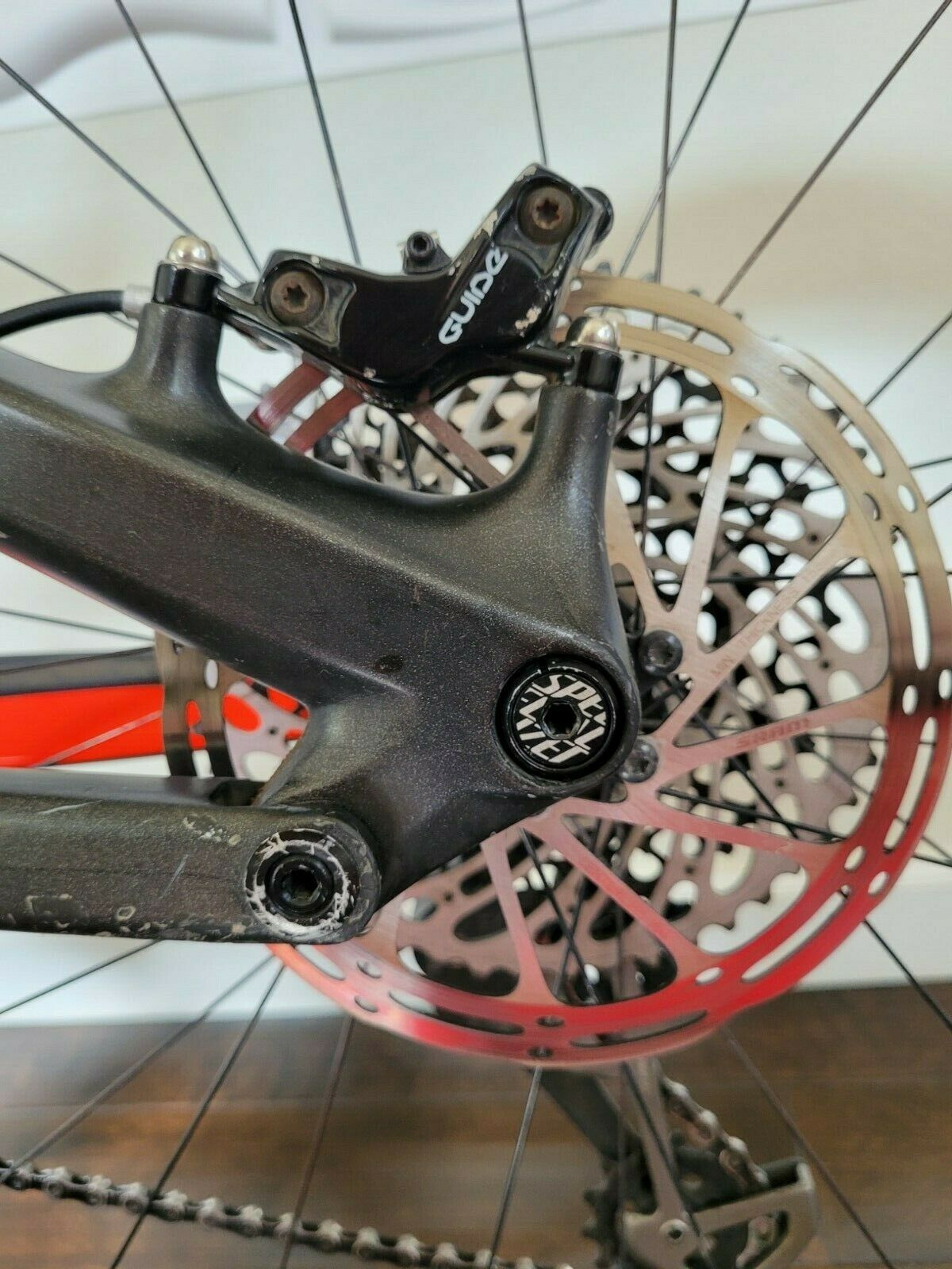 2017 Specialized S-works Stumpjumper fsr, 27.5, Size M, Very good - Fresh Stock Dated December 2025