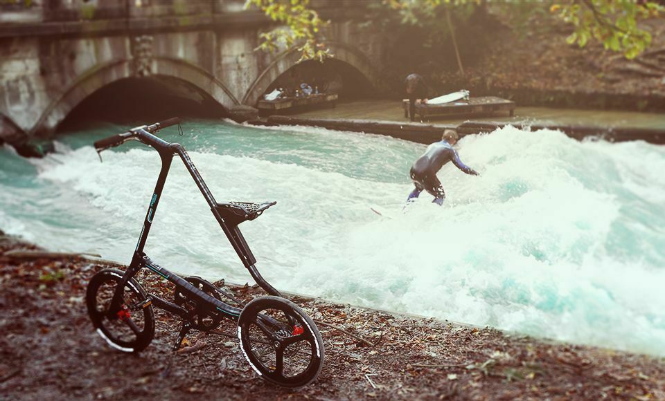 STRIDA SX Sky Blue 18 Inches Folding Bike Citybike - Fresh Stock Dated January 2026