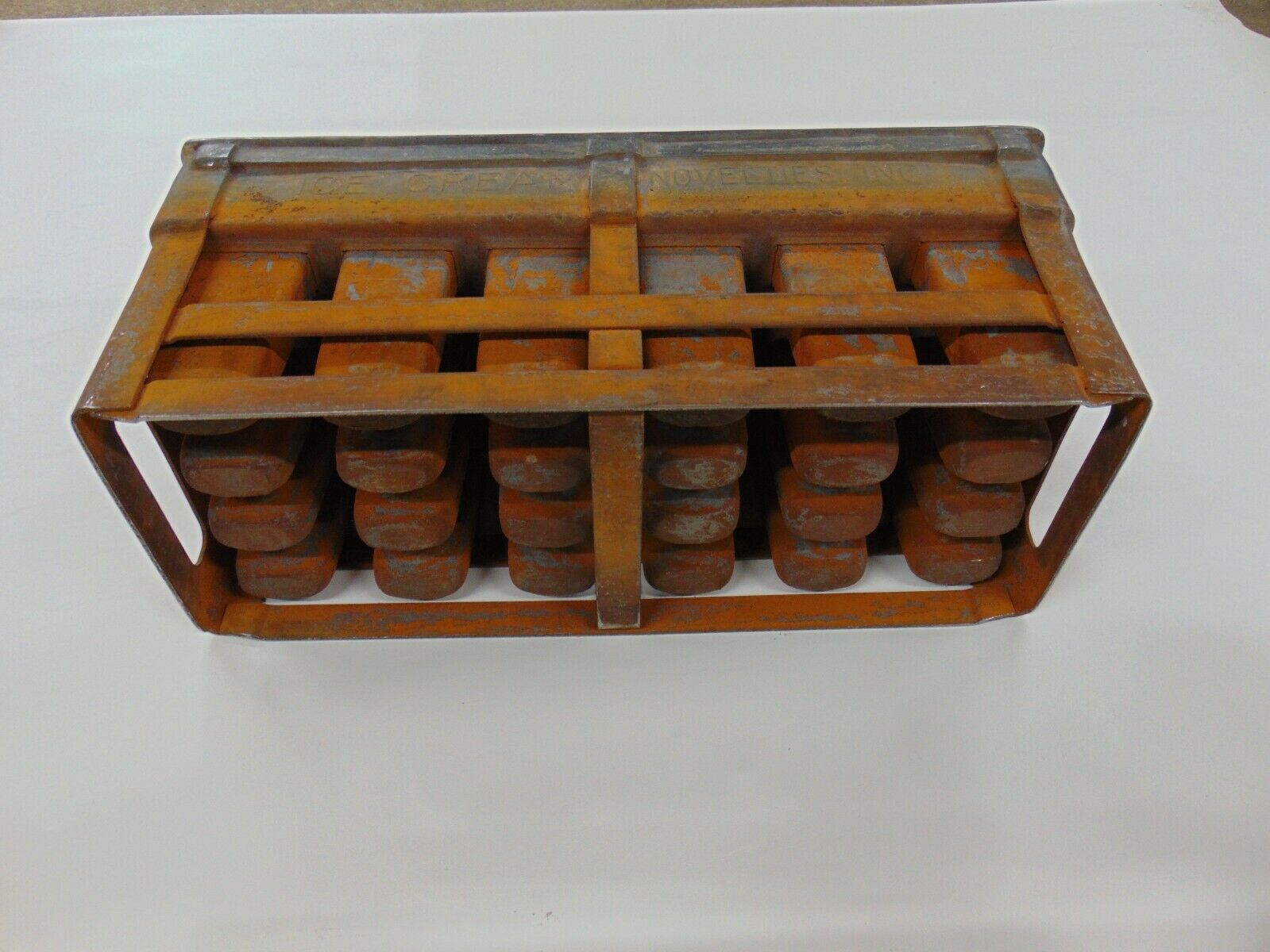 Vintage 1930's Industrial Popsicle / Ice Cream Copper Metal Mold 24 Bars Rare!!! - Fresh Stock Dated February 2026