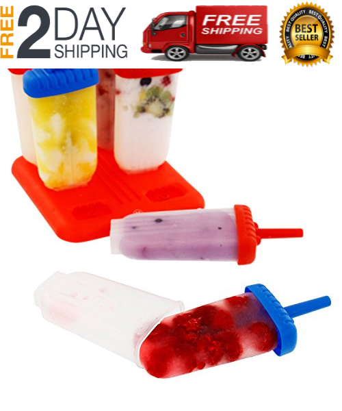 Moldes De Silicona Para Helados Paletas Hacer Helado Molde Maquina Reutilizable - Fresh Stock Dated February 2026