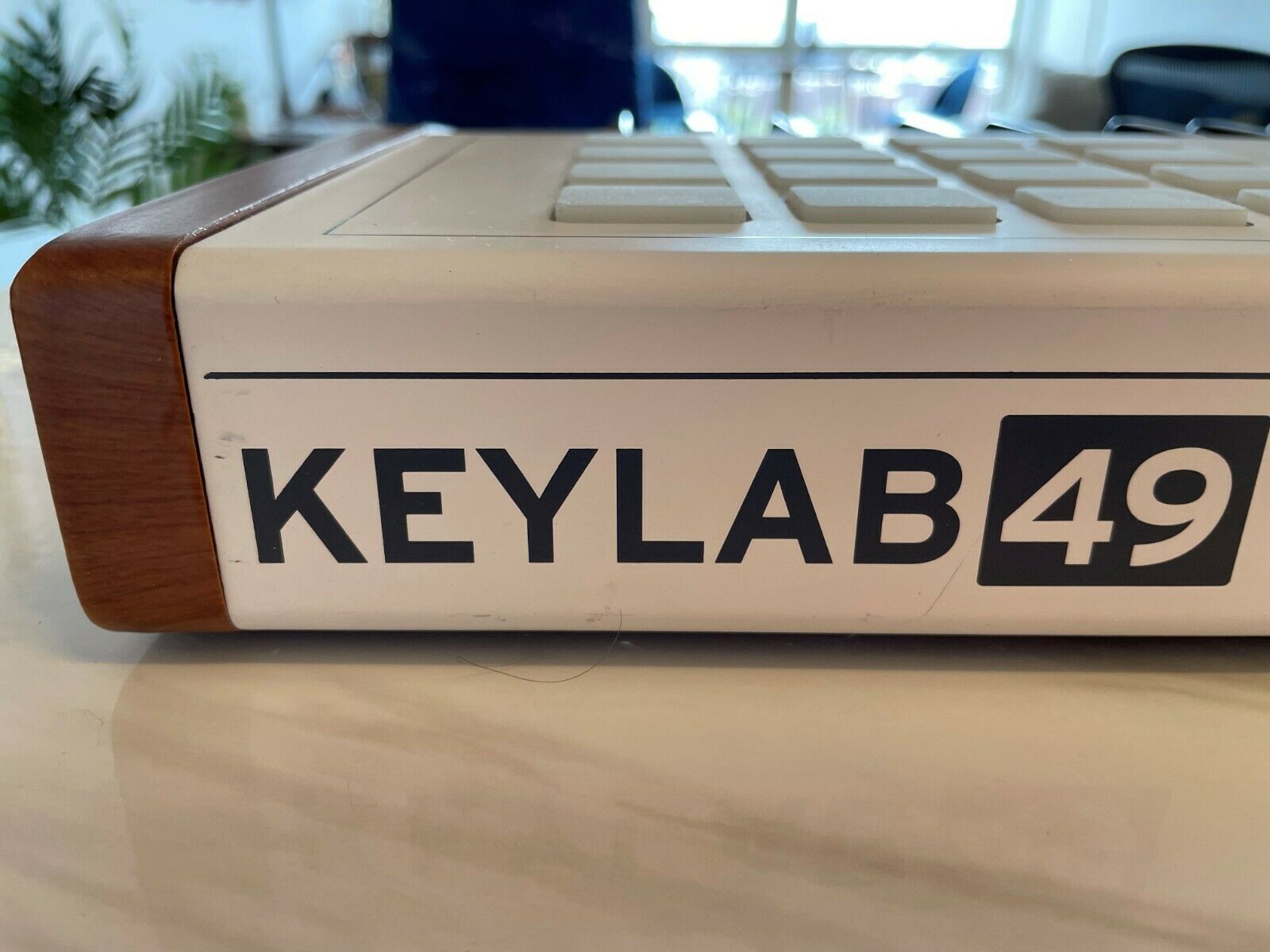 Vintage Wood Arturia KeyLab 49 MIDI Controller Keyboard 49 Keys White - Fresh Stock Dated December 2025