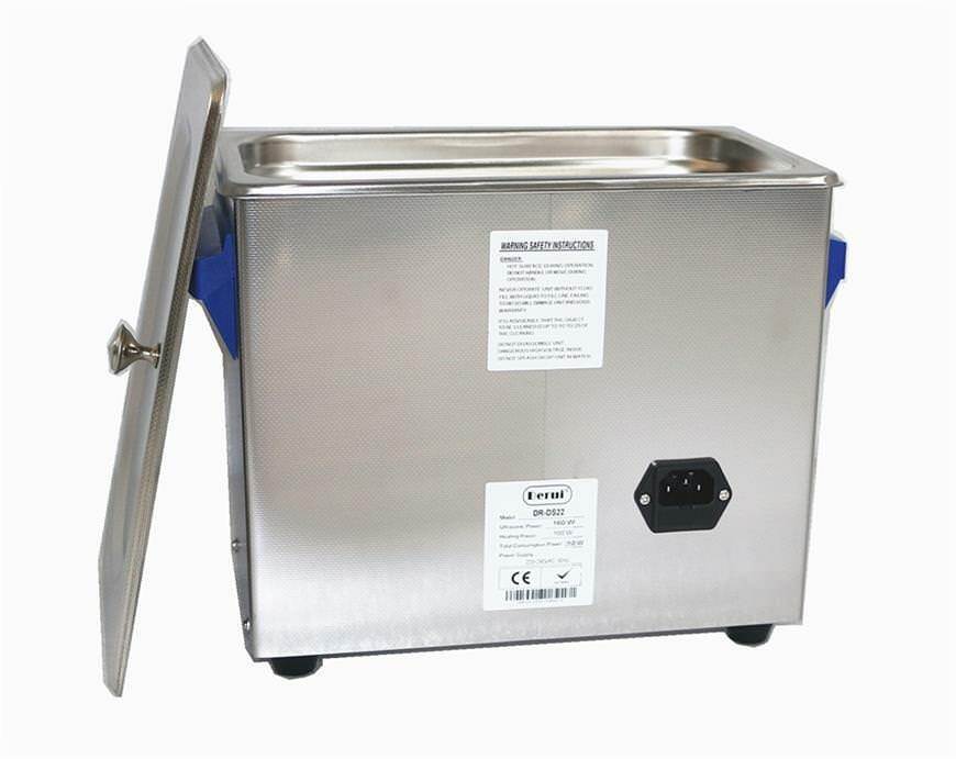 2.2L  Ultrasonic Cleaner with Degas Sweep for glasses jewelry CD parts - Fresh Stock Dated December 2025
