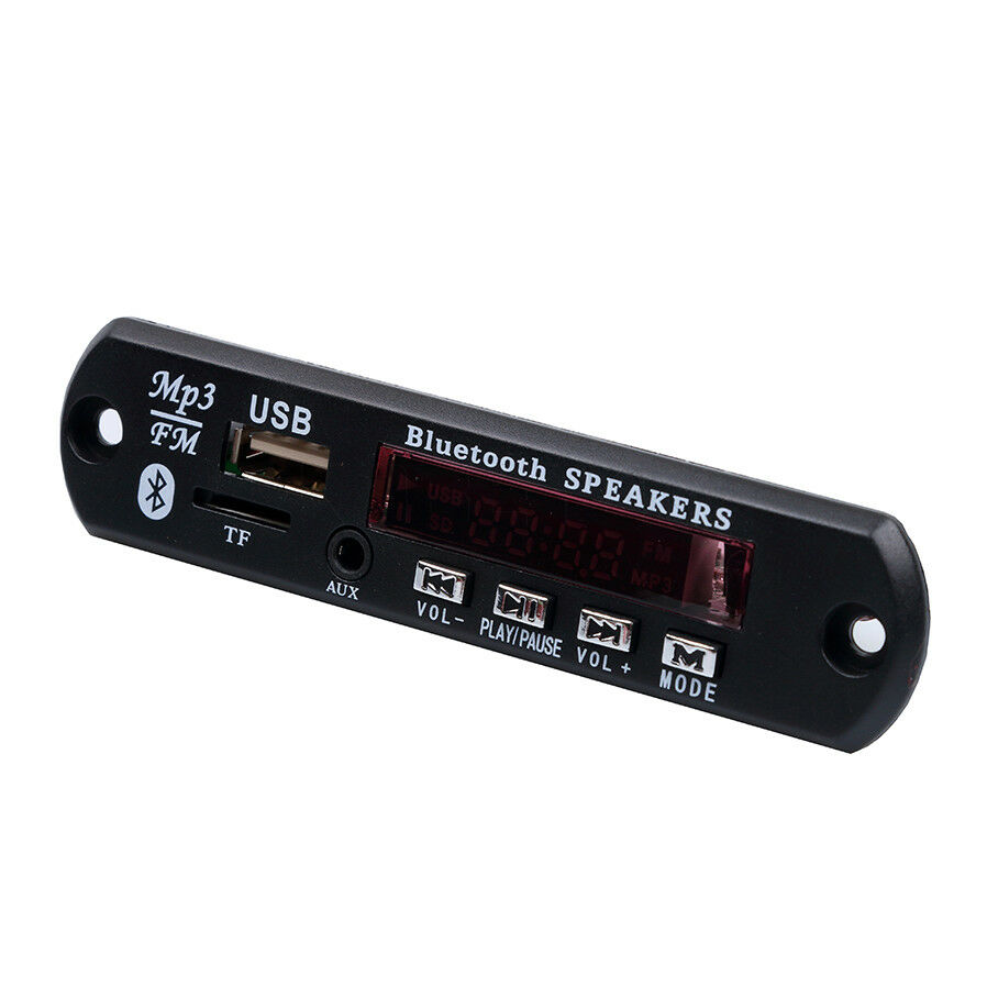 Bluetooth Wireless 12V car MP3 Player FM AUX USB TF Radio With Remote controller - Fresh Stock Dated December 2025