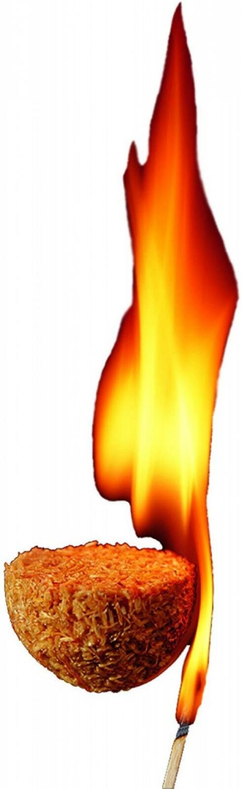 Lightning Nuggets 50 Fire Starters for Grills Campfires Fire Pits - Non-Toxic - Fresh Stock Dated January 2026