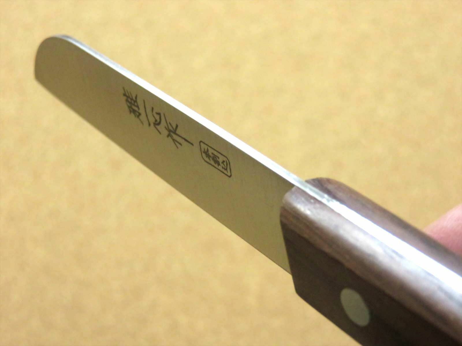 Japanese Miyabi Isshin Kitchen Fruit Paring Knife 3.5 inch 3 Layers SEKI JAPAN - Fresh Stock Dated February 2026