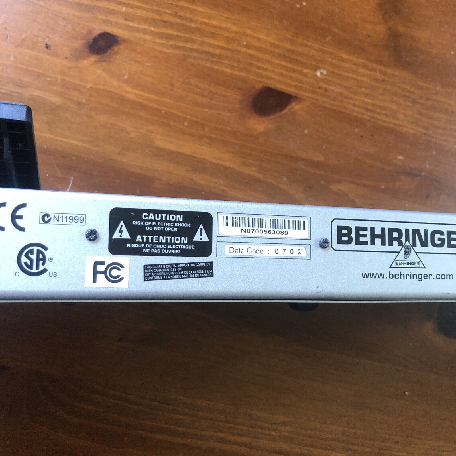 Behringer FCB 1010 MIDI Ultra-Flexible Foot Controller For Parts - Fresh Stock Dated December 2025