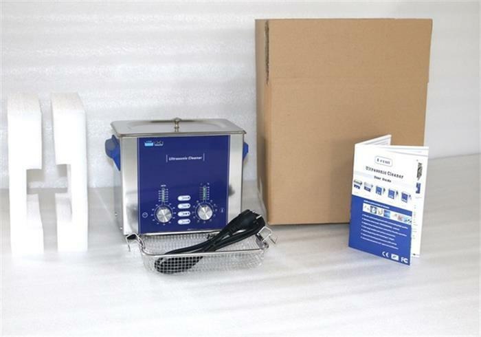 2.2L  Ultrasonic Cleaner with Degas Sweep for glasses jewelry CD parts - Fresh Stock Dated December 2025