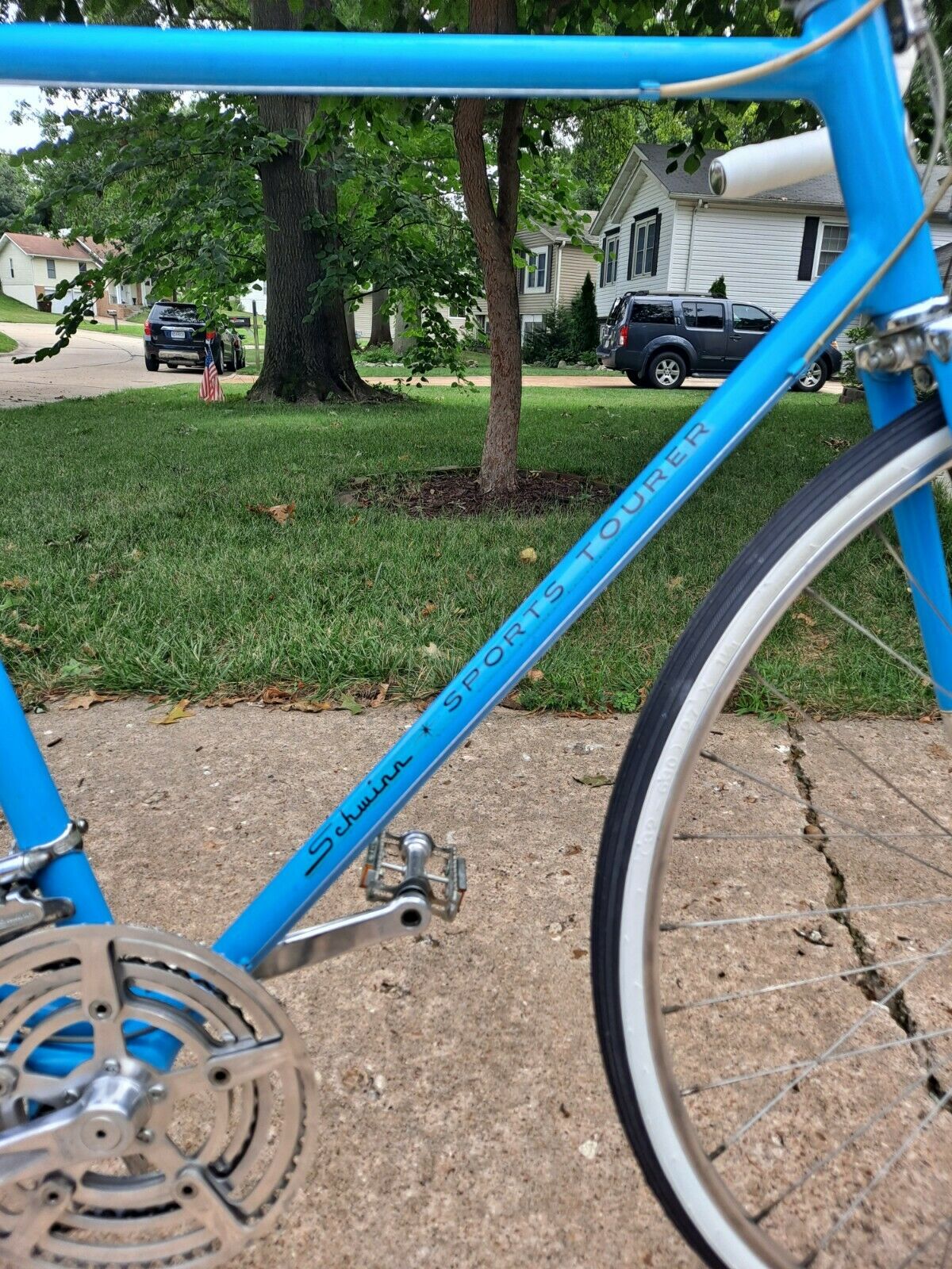 1972 Schwinn Sports Tourer 10 Speed Opaque Blue - Fresh Stock Dated December 2025