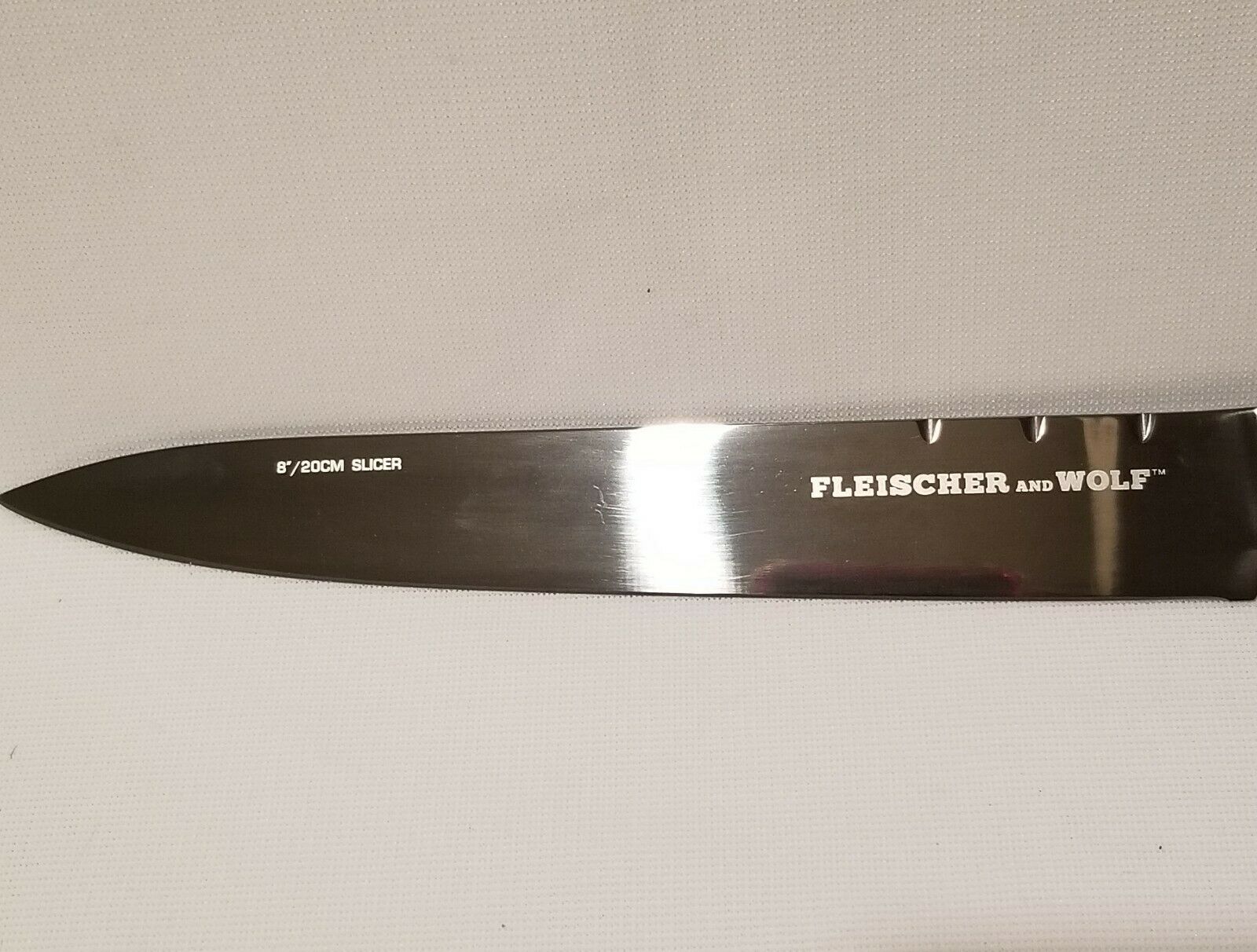 Fleischer And Wolf 7 Pc Seville Hammered Knife Set With Block New In Box - Fresh Stock Dated February 2026