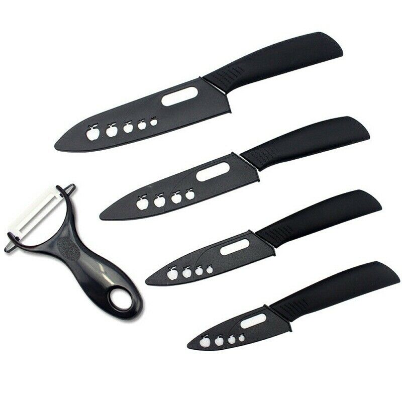 New Ceramic White Blade Kitchen Knife Set Chef Kitchen Tool 3