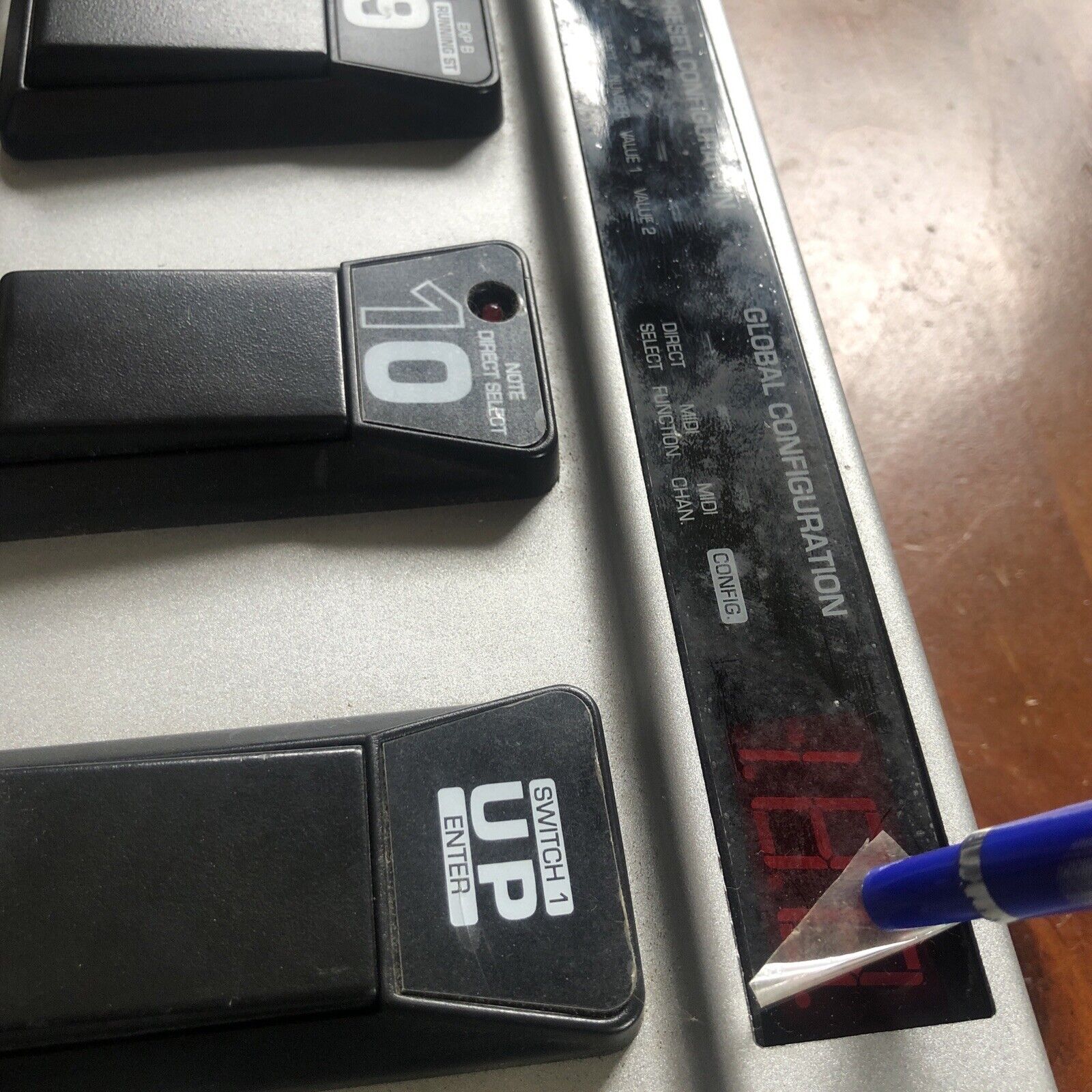 Behringer FCB 1010 MIDI Ultra-Flexible Foot Controller For Parts - Fresh Stock Dated December 2025