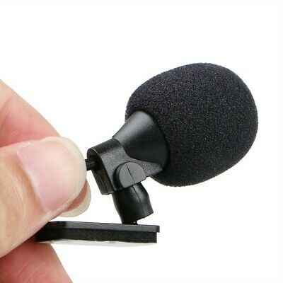 Mini Pocket 3.5mm Car Stereo External Microphone For Enabled Audio GPS DVD Radio - Fresh Stock Dated December 2025