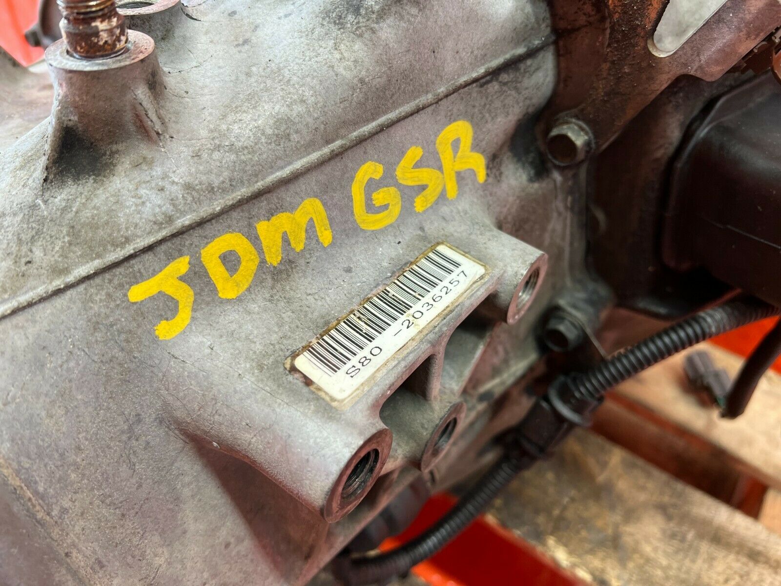 94-01 ACURA INTEGRA GSR B18C1 NON LSD S80 MANUAL 5 SPEED TRANSMISSION B16 B18 - Fresh Stock Dated December 2025