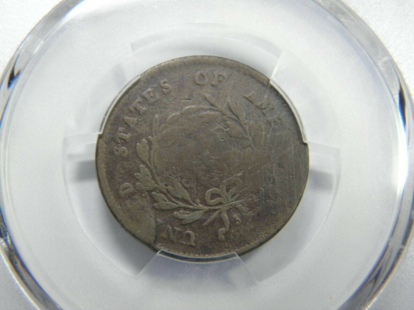 1797 LIBERTY CAP 1/2c 1OVER1 PCGS SECURE G-DET. LOOKS MUCH NICER THAN IT SOUNDS - Fresh Stock Dated December 2025