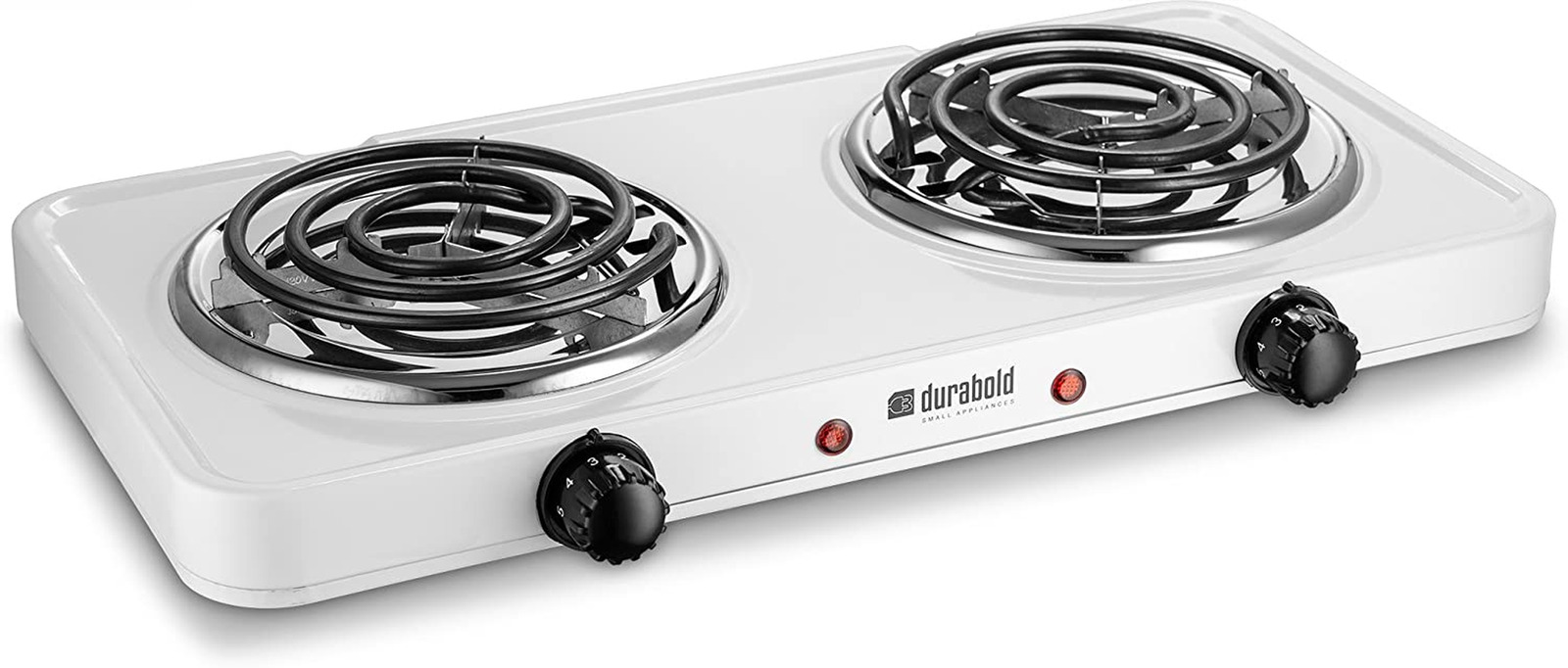 Estufas electricas estufa portatil cocina 2 quemadores de acero inoxidable - Fresh Stock Dated February 2026