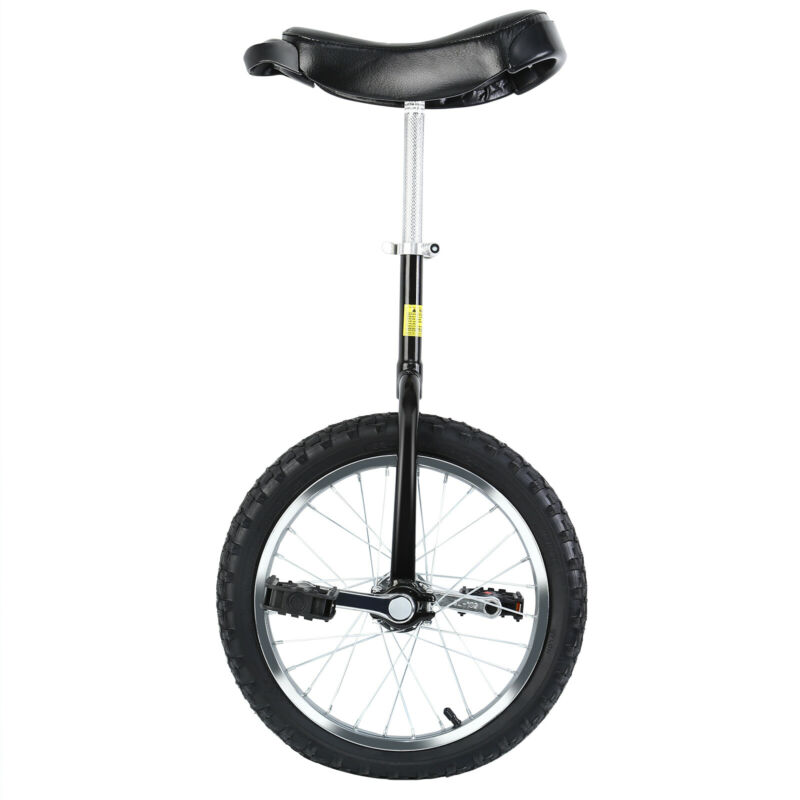 16'' Unicycle Mountain Unicycle Leakproof Butyl Tire Wheel Cycling Fitness - Fresh Stock Dated December 2025