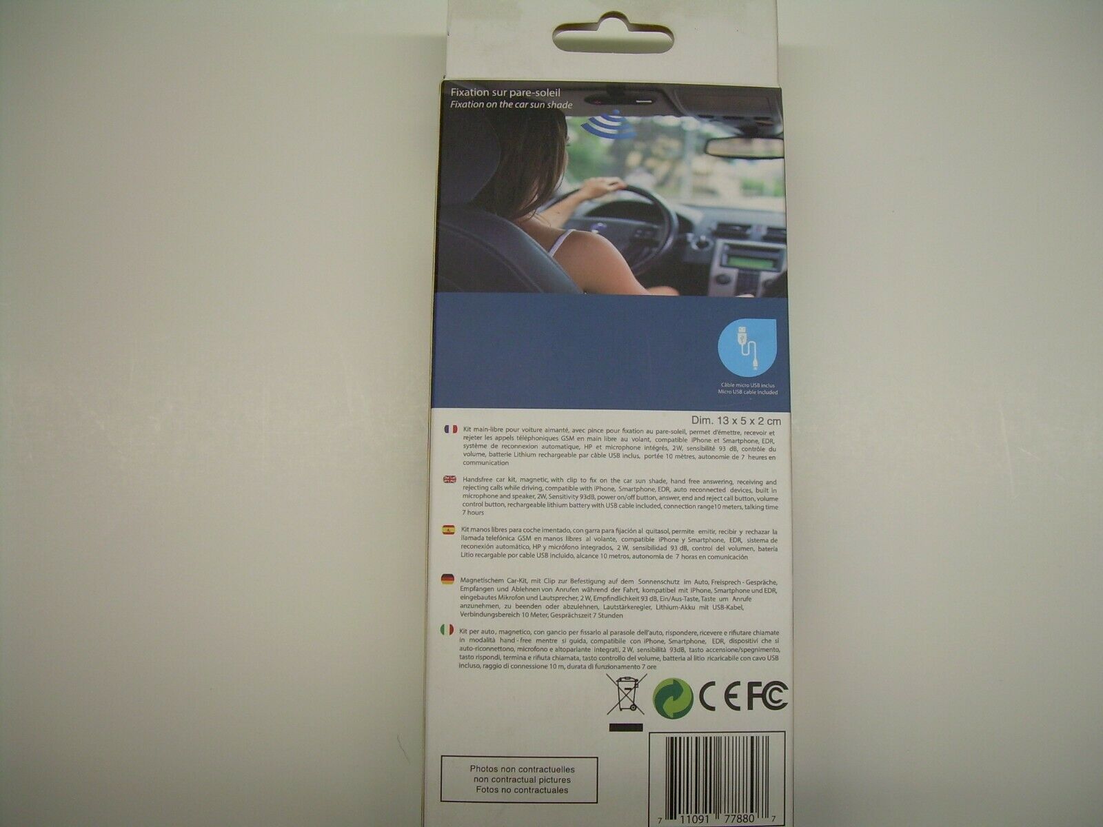 Hands Free Car Kit - Fresh Stock Dated December 2025