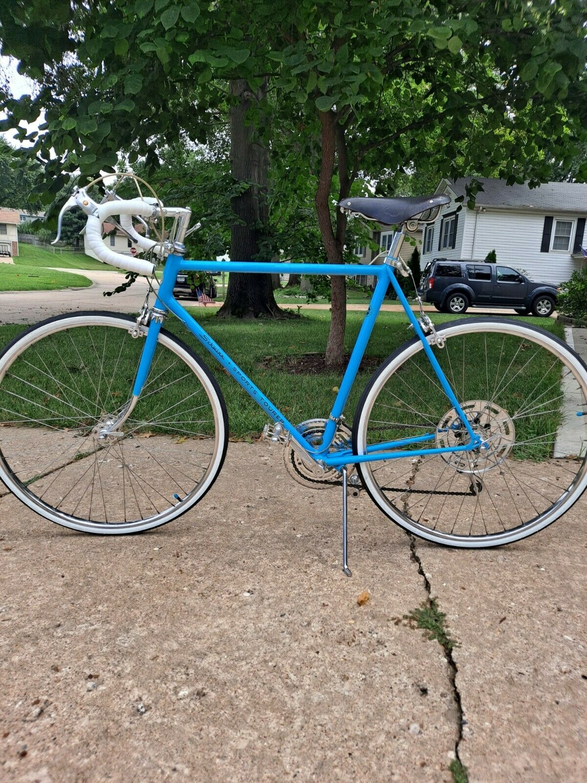 1972 Schwinn Sports Tourer 10 Speed Opaque Blue - Fresh Stock Dated December 2025