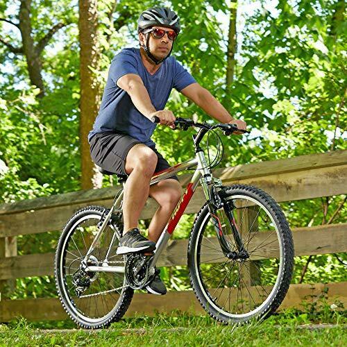 Hardtail Mountain Trail Bike 24 Gloss Nickel 26 Inch Wheels/20 Inch Frame - Fresh Stock Dated January 2026
