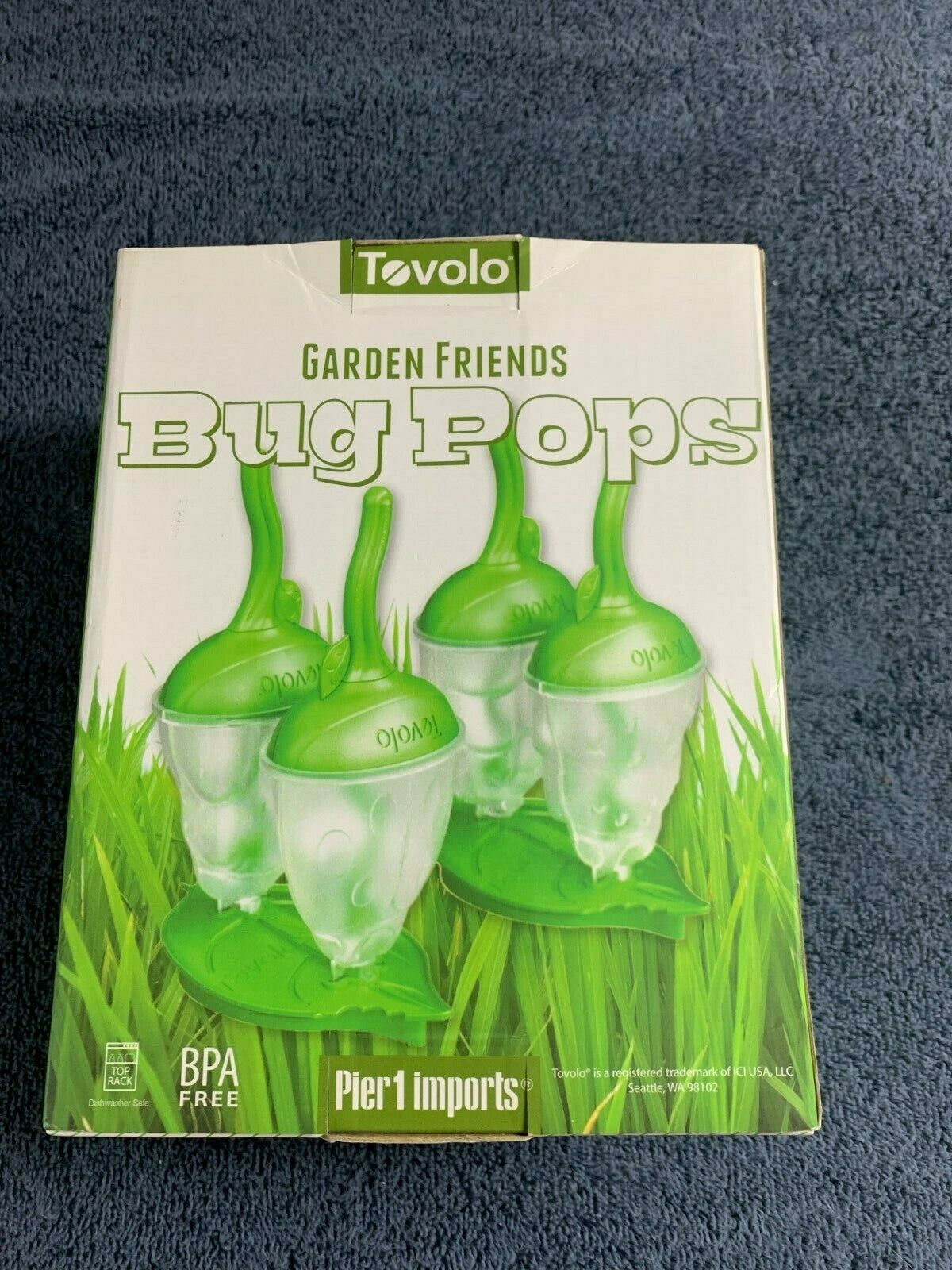 Tovolo Garden Friends Bug Pops Popsicle Molds Set of 4 - Fresh Stock Dated January 2026