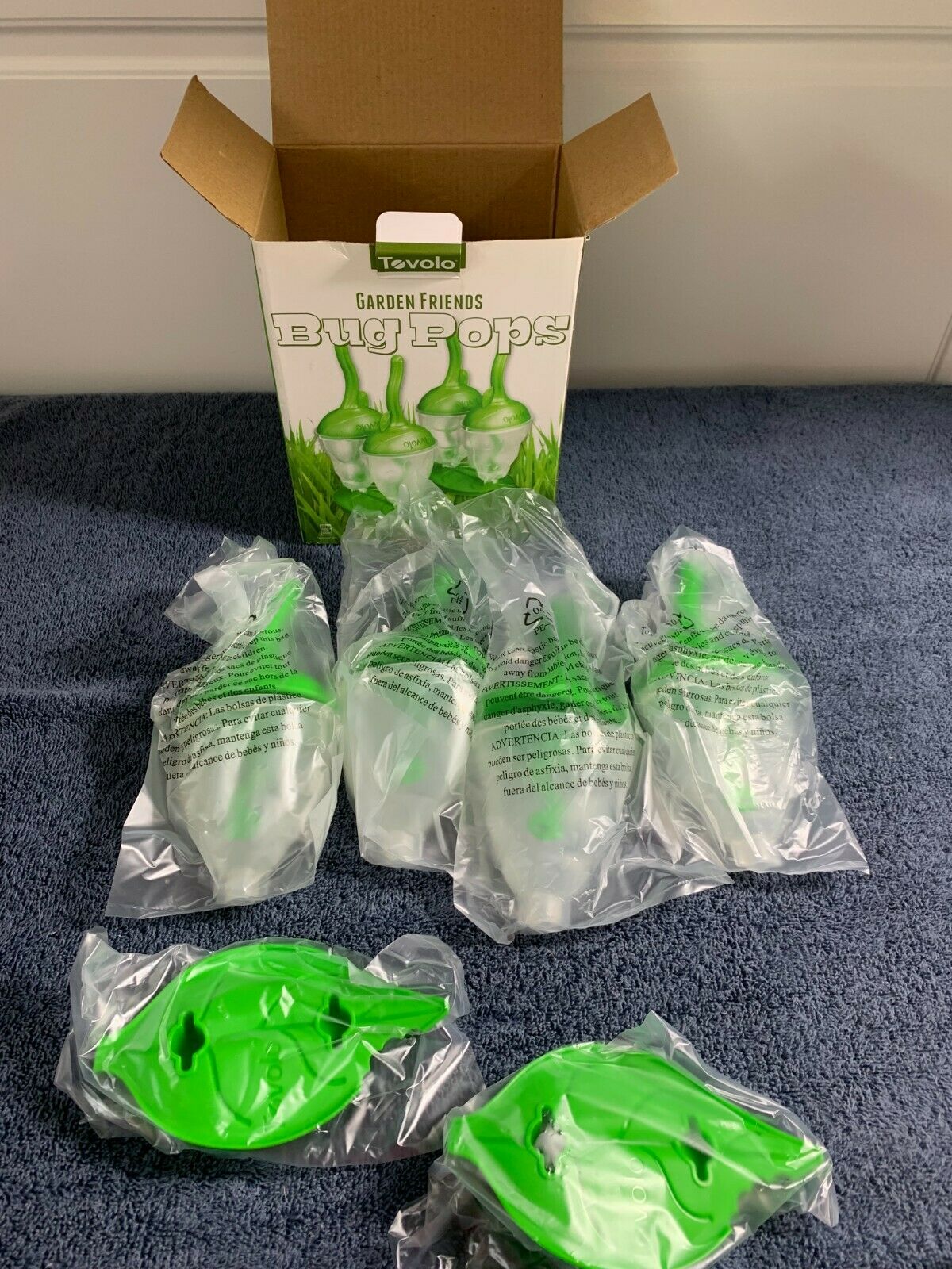 Tovolo Garden Friends Bug Pops Popsicle Molds Set of 4 - Fresh Stock Dated January 2026