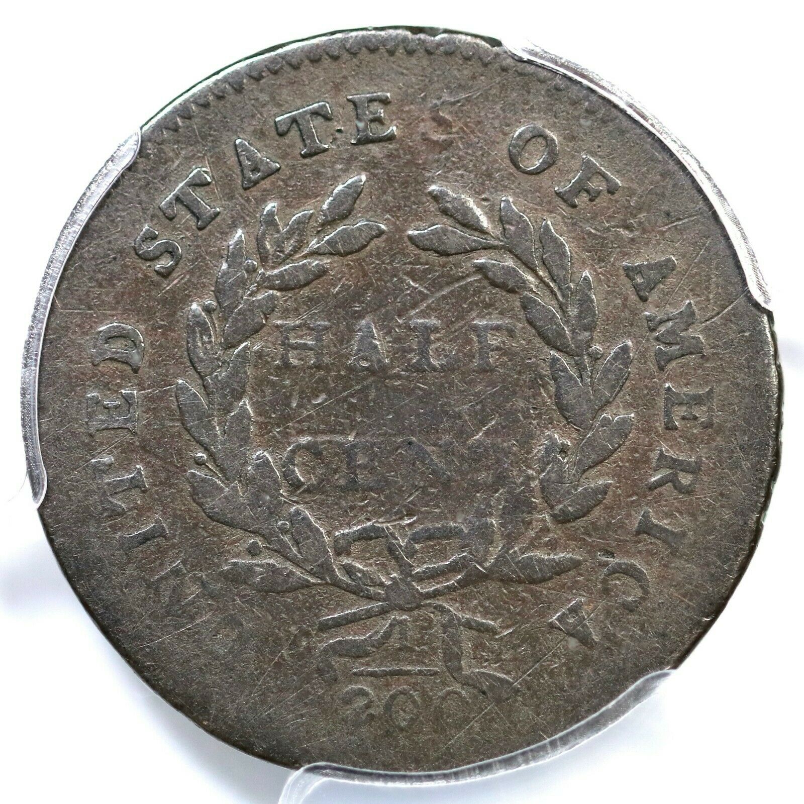 1794 C-2b R-5+ PCGS F 12 Liberty Cap Half Cent Coin 1/2c - Fresh Stock Dated December 2025