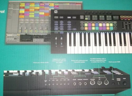 Novation 61SL MkIII Centerpiece For Your Hardware w/ Seamless DAW Control unused - Fresh Stock Dated December 2025