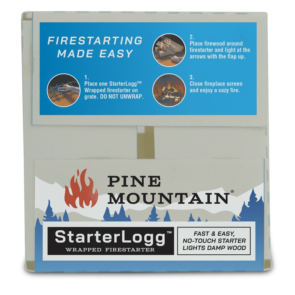 ExtremeStart Wrapped Fire Starters, Firestarter for Wood Fires for Campfire - Fresh Stock Dated January 2026