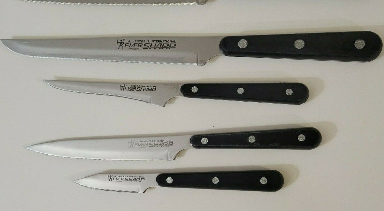 JA Henckels EverSharp Chef Knife Set 6 Piece - Fresh Stock Dated January 2026