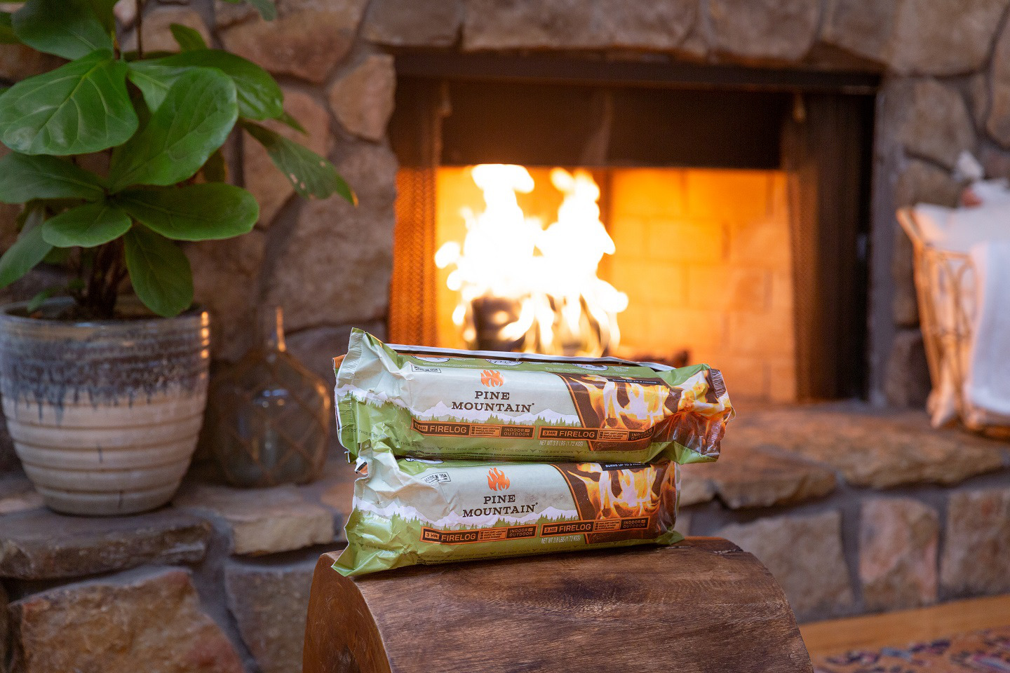 Pine Mountain Traditional 3-Hour Firelog, 6 Pack - Fresh Stock Dated January 2026