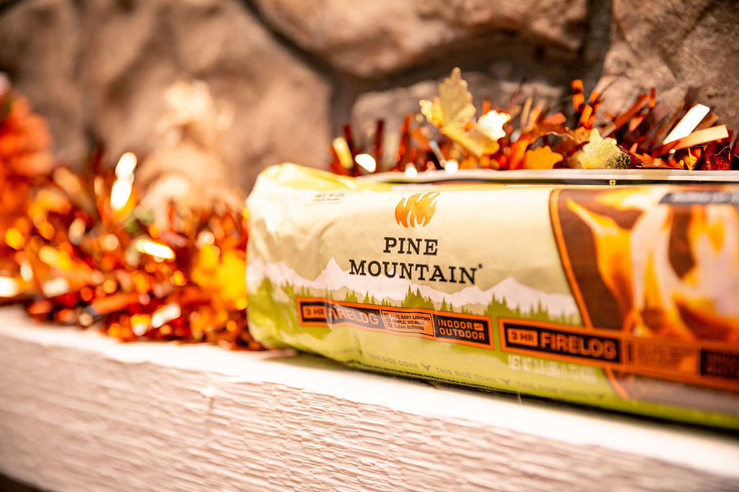 Pine Mountain Traditional 3-Hour Firelog, 6 Pack - Fresh Stock Dated January 2026