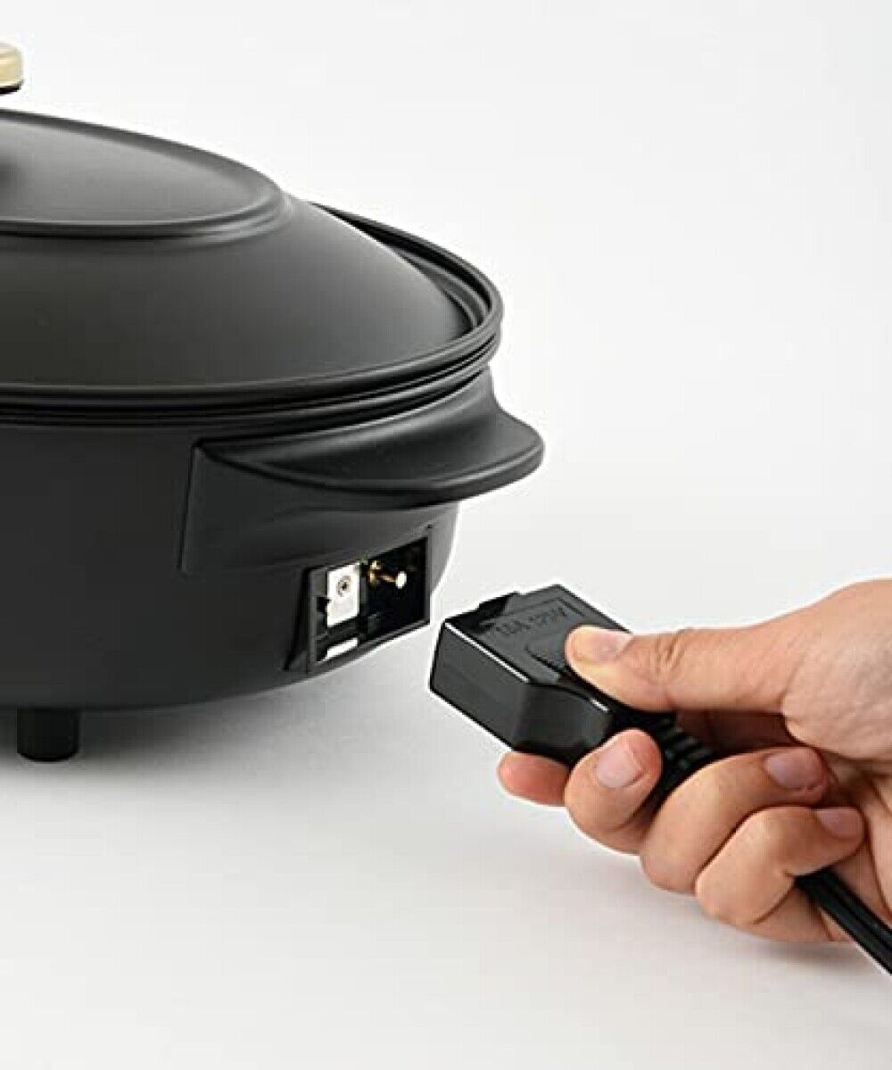 Bruno Oval Hot Plate BOE053-GRG (Greige) 3 plates set Grill 100V F/S Japan - Fresh Stock Dated February 2026