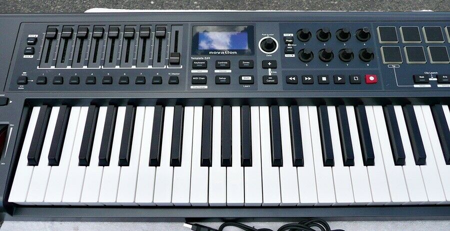 Nemko Novation Impulse 49 Key Keyboard MIDI Controller -Works Great - Excel Cond - Fresh Stock Dated December 2025