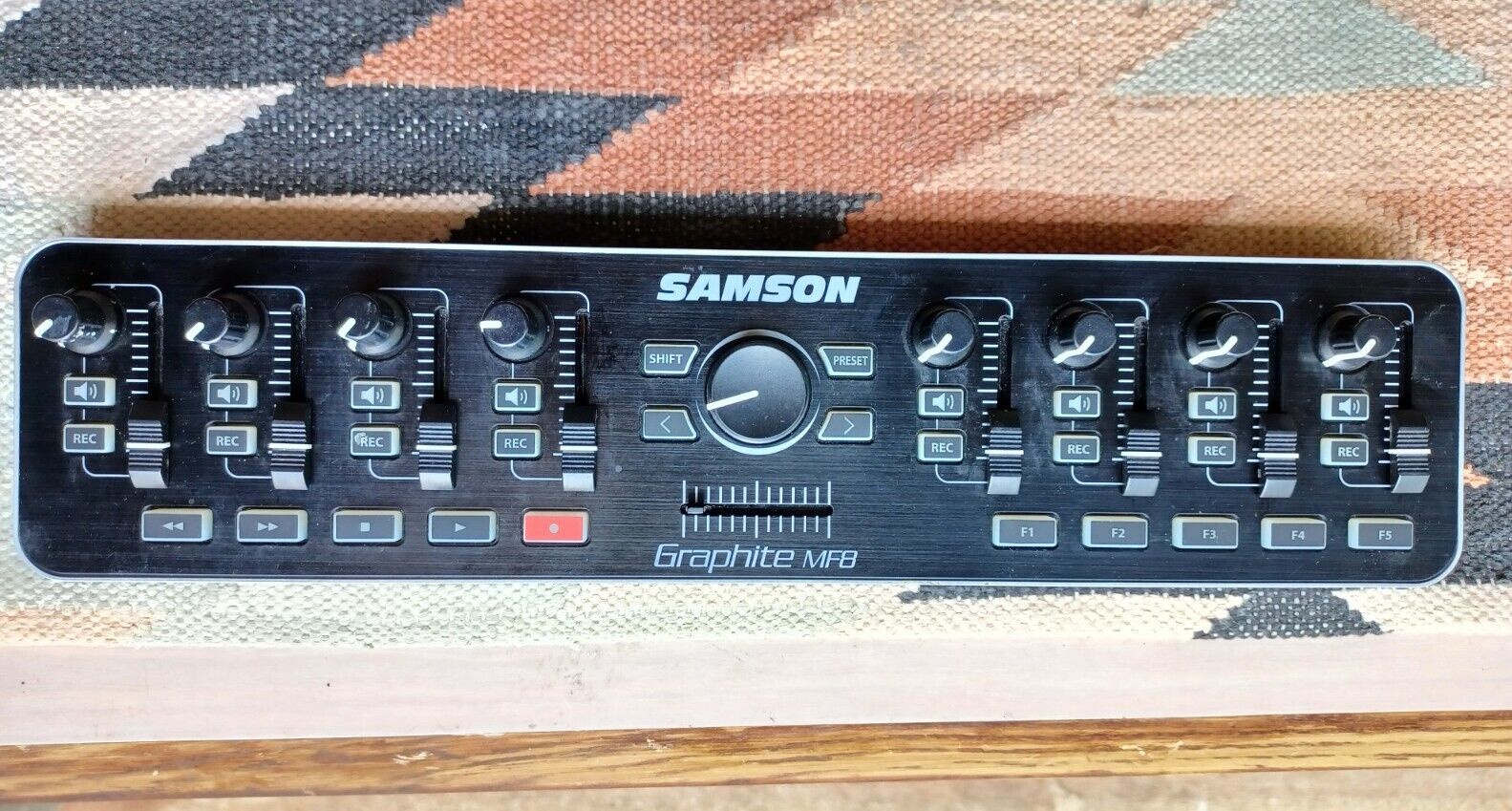 Samson Graphite MF8 USB Midi Controller DAW Control - Fresh Stock Dated December 2025