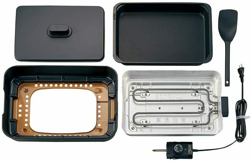 ZOJIRUSHI STAN Series ELECTRIC HOT PLATE EA-FA10BA BLACK Grill Cooking Easy Wash - Fresh Stock Dated February 2026