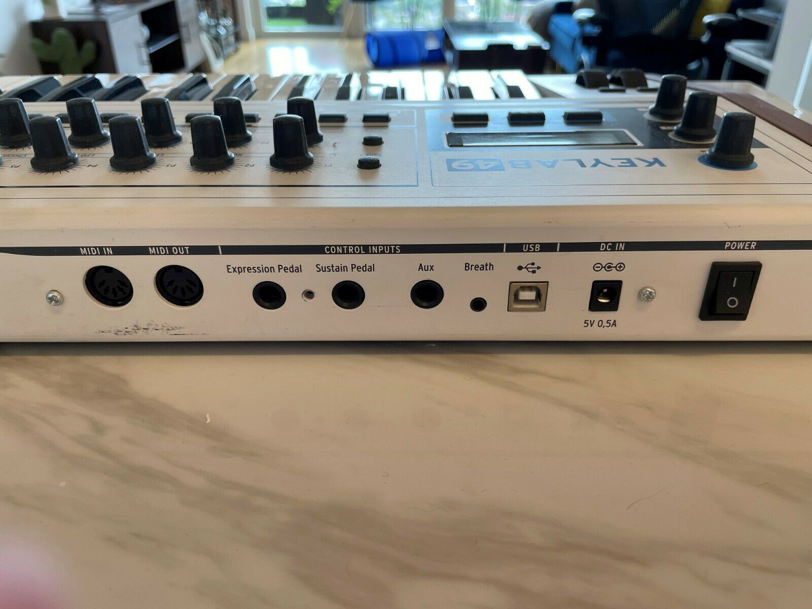 Vintage Wood Arturia KeyLab 49 MIDI Controller Keyboard 49 Keys White - Fresh Stock Dated December 2025