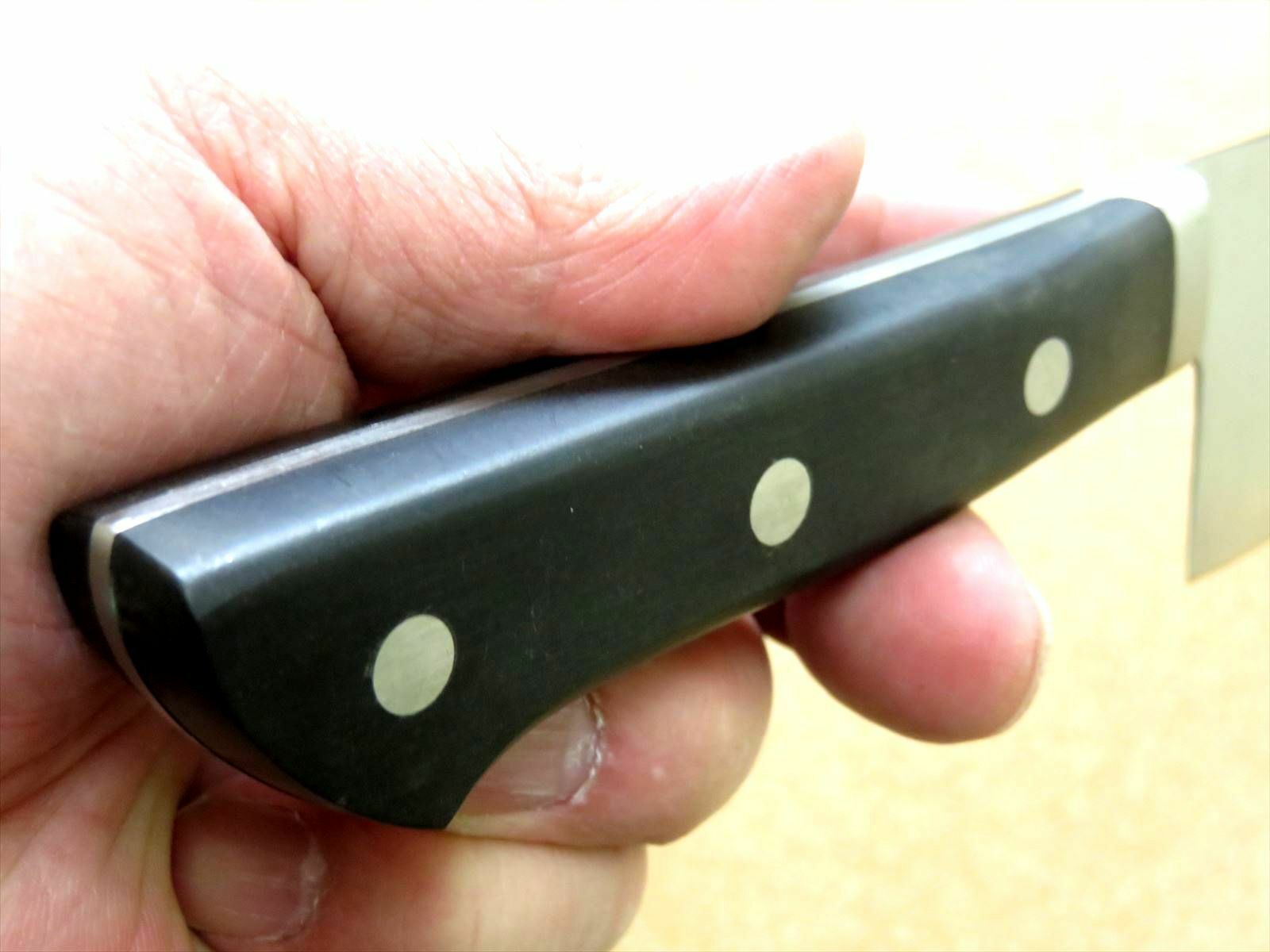 Japanese Masamune Kitchen Nakiri Vegetable Knife 160mm 6 inch Bolster SEKI JAPAN - Fresh Stock Dated January 2026