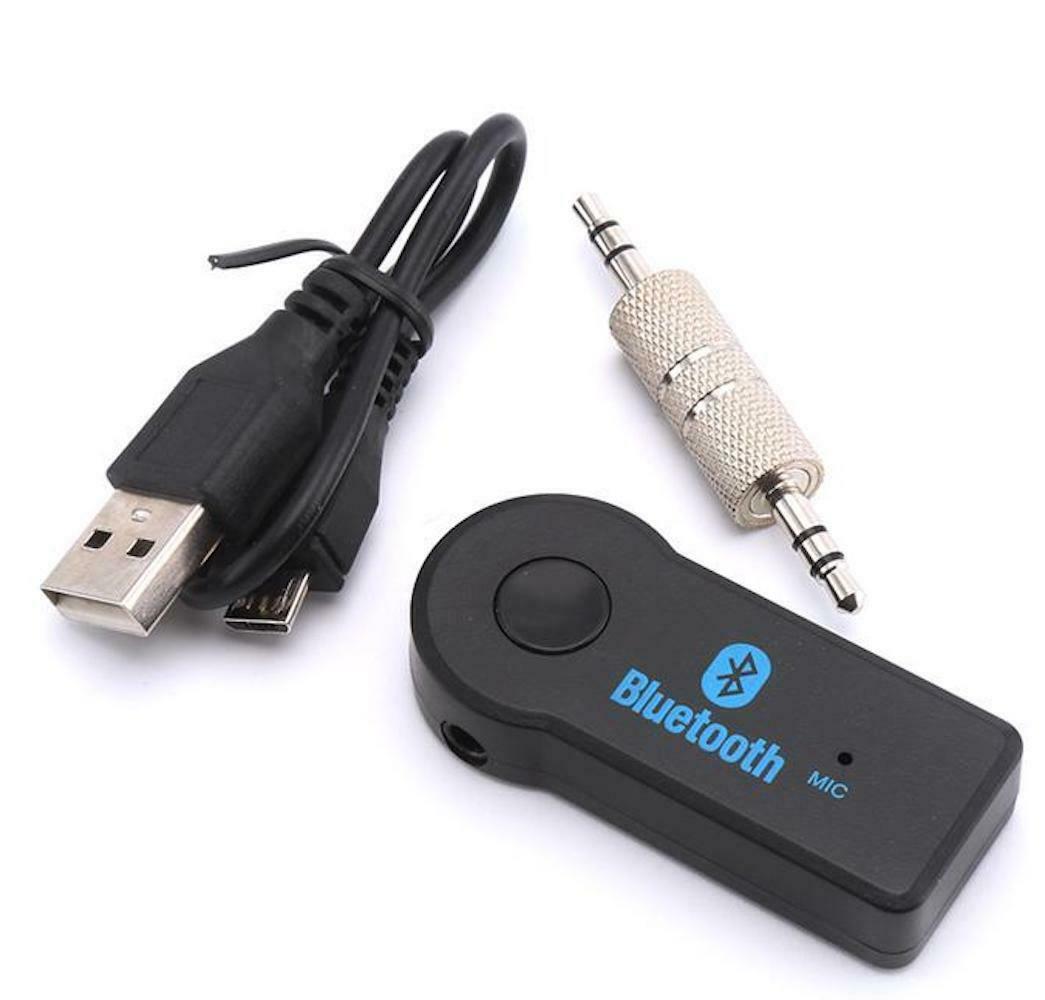 Wireless Bluetooth Receiver 3.5mm AUX Audio Stereo Music Home Car Amp Adapter - Fresh Stock Dated December 2025