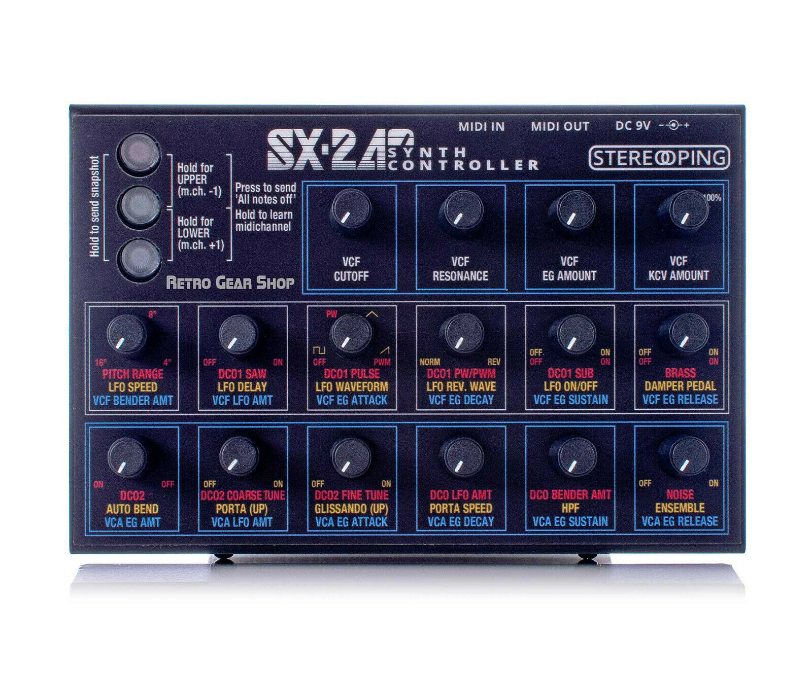 Stereoping CE-1 SX-240 Midi Controller for Kawai SX-240 Rare Vintage Synth - Fresh Stock Dated December 2025