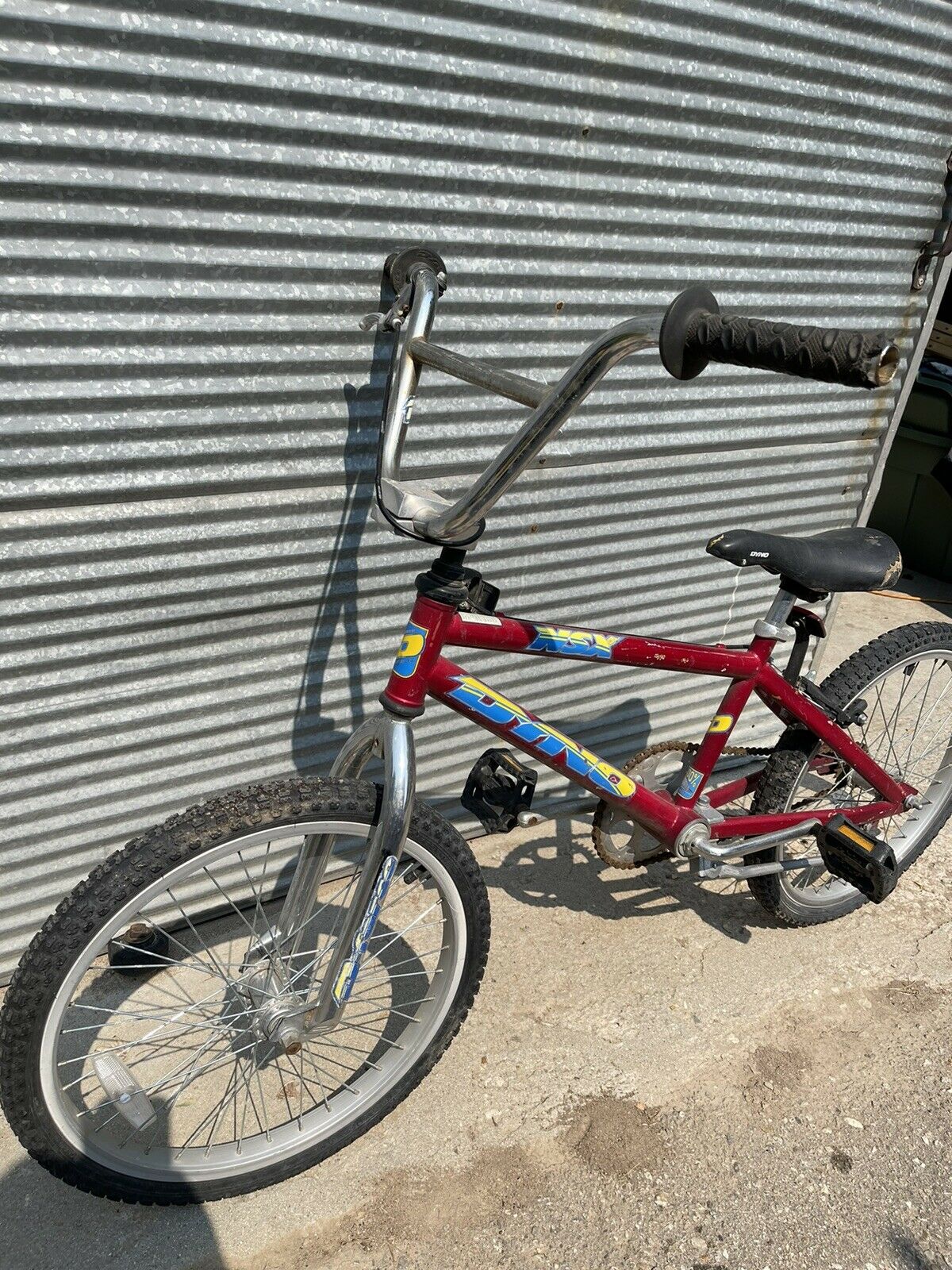 Vintage BMX Bike-  Dyno NSX - 17” frame - Rare Red - Fresh Stock Dated January 2026