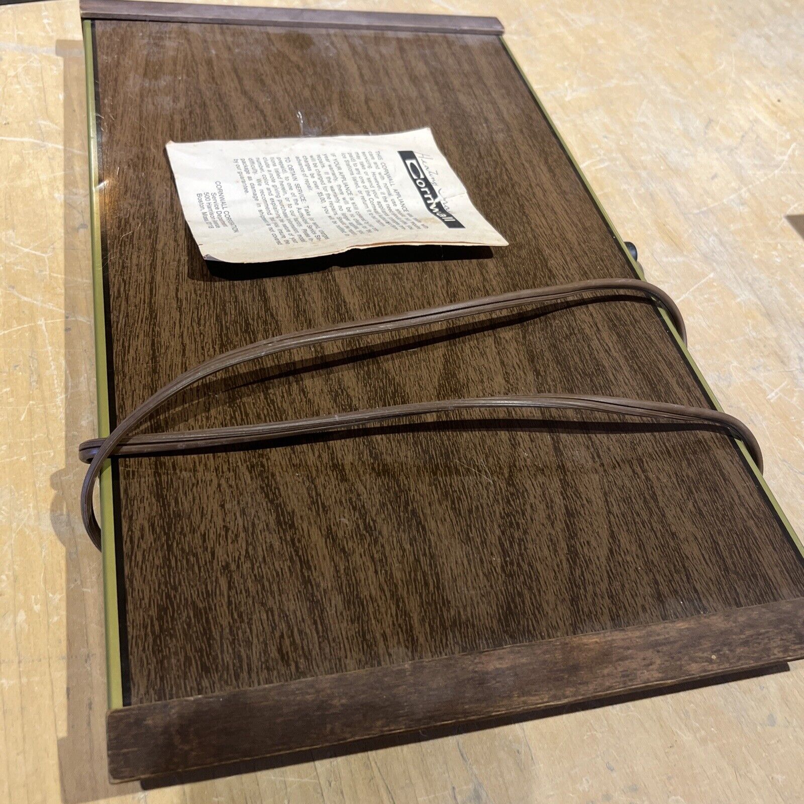 Vintage Cornwall Hot Plate - Fresh Stock Dated February 2026