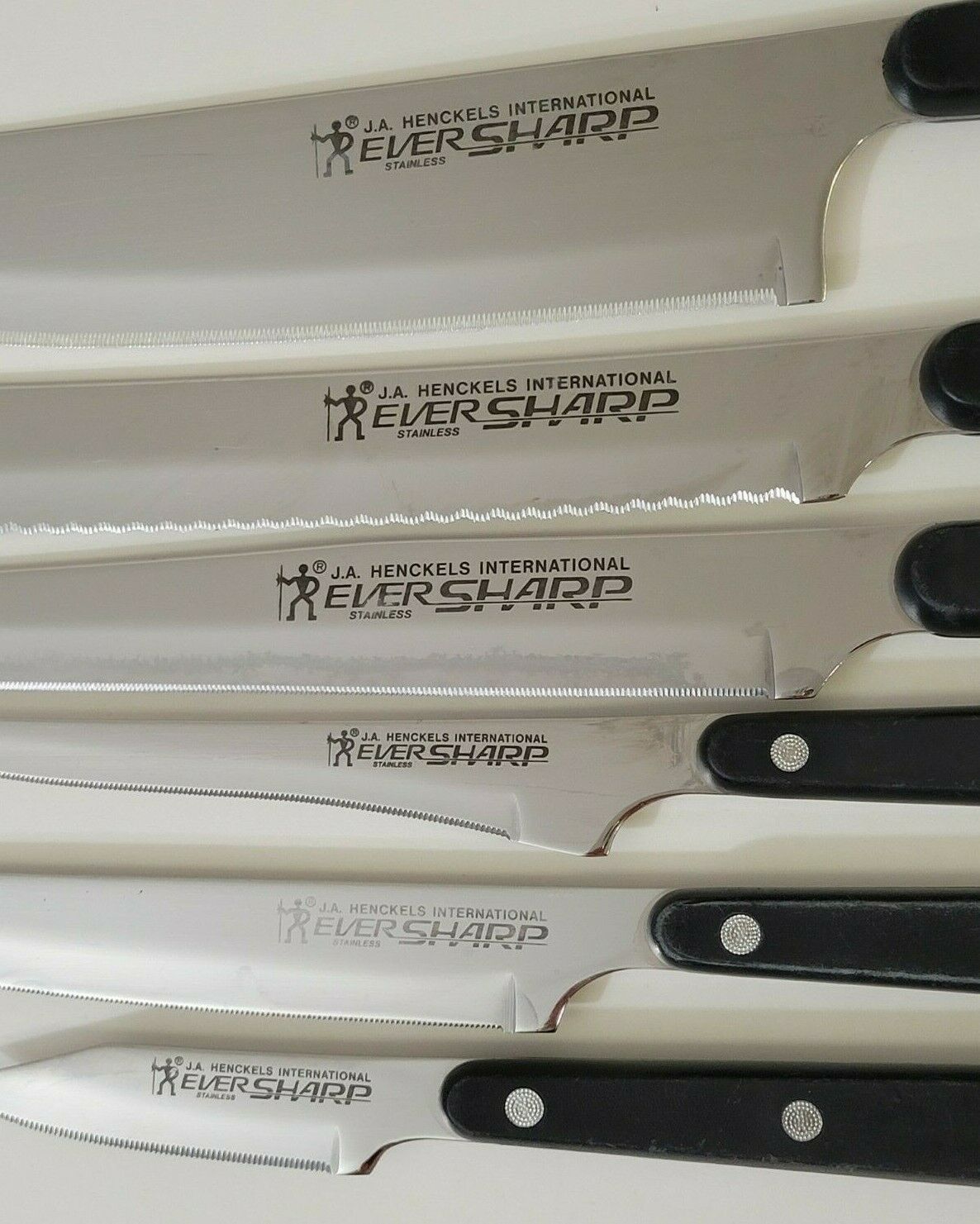 JA Henckels EverSharp Chef Knife Set 6 Piece - Fresh Stock Dated January 2026