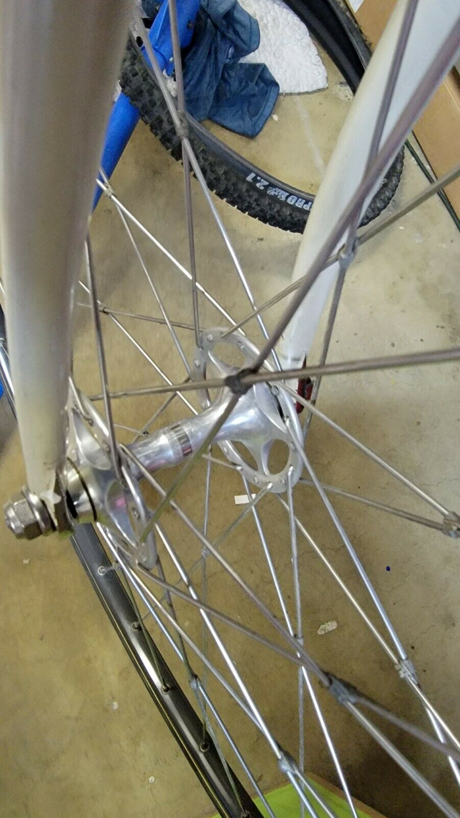 Cinelli Pearl white chrome lugs vintage Campy super record track pista Bike - Fresh Stock Dated December 2025